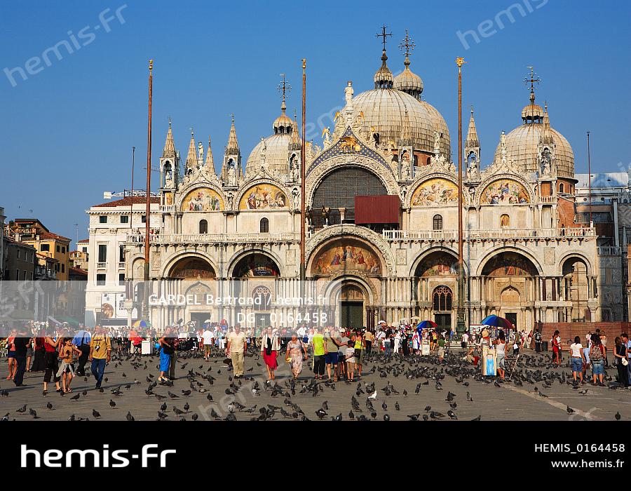 Hemis Italie Venetie Venise Basilique San Marco Piazza San Marco Place Saint Marc