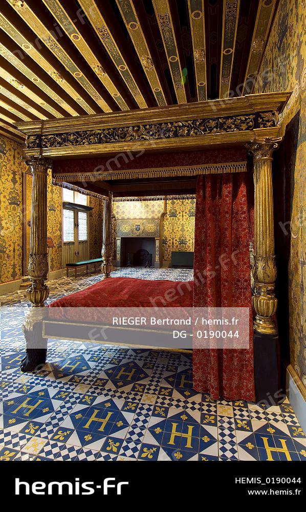 Hemis France Loir Et Cher Chateau Blois Chambre Roi Henri Iii