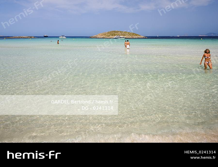 Hemis Espagne Baleares Sud Ibiza Ile Formentera Plage Ses