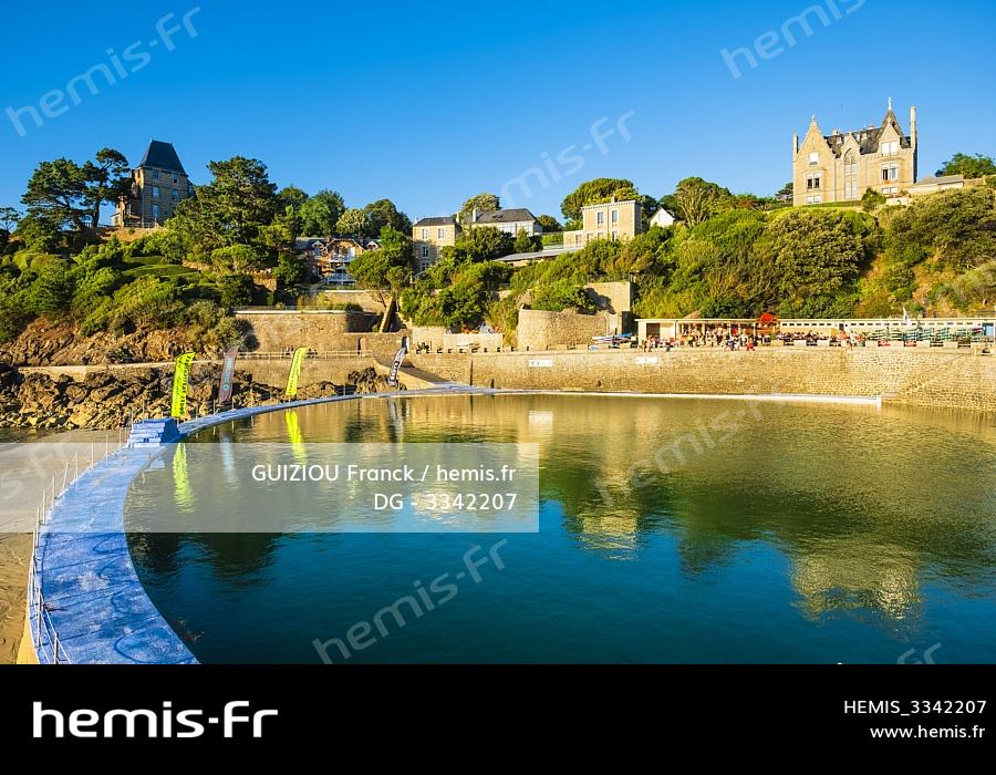 Hemis France Ille Et Vilaine Dinard Piscine Eau Mer Pointe