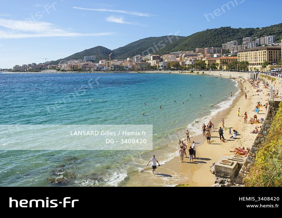 Hemis France Corse Du Sud Ajaccio Plage Saint Francois