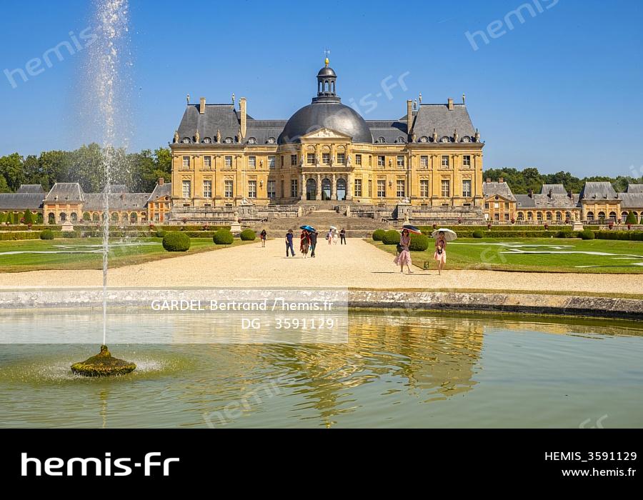 Chateau de Vaux-le-Vicomte, Maincy, Seine-et-Marne, France