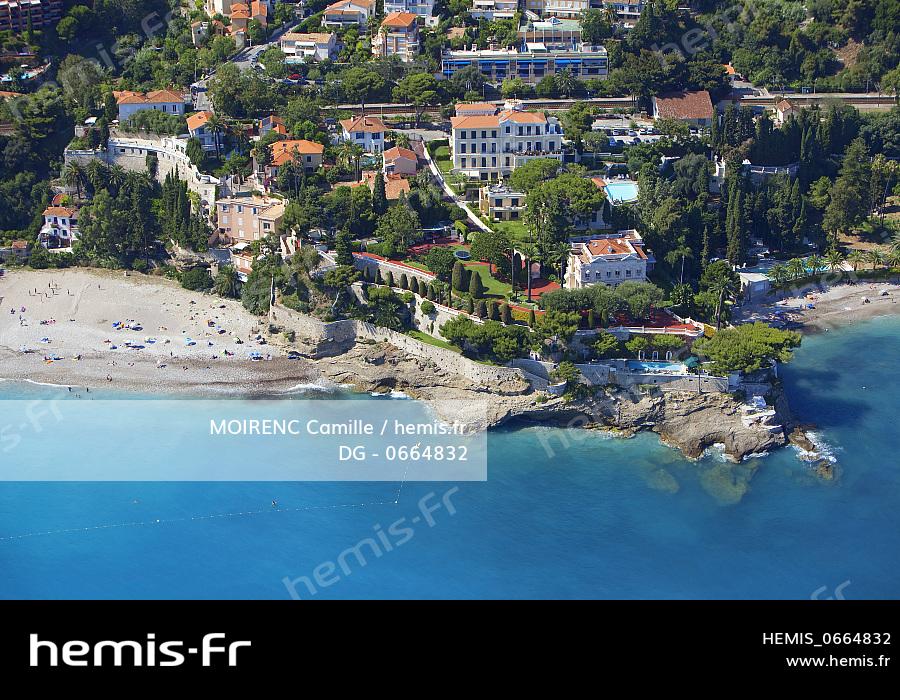 Hemis France Alpes Maritimes Roquebrune Cap Martin Plage