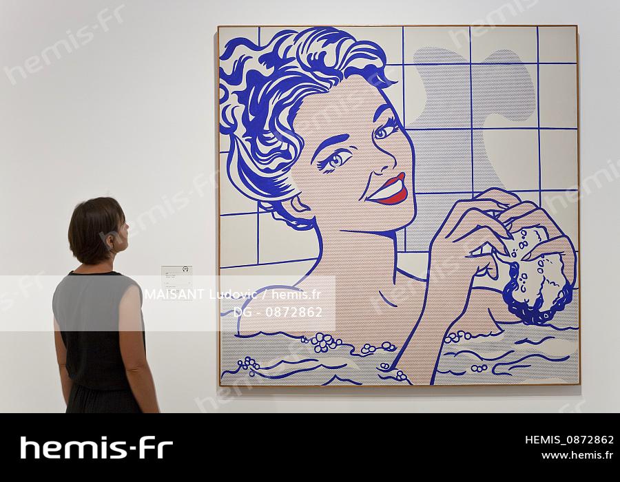 Woman in Bath - Lichtenstein, Roy. Museo Nacional Thyssen-Bornemisza